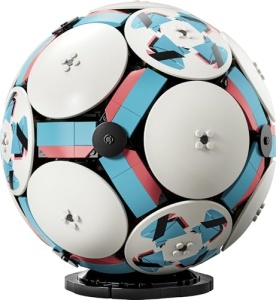 LEGO Editions 43019 Model 3D Minge Fotbal cu Mini Stadion Interactiv 1498 Piese - Img 11