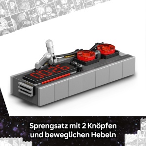 LEGO Groot 76341 Ravager Outfit Figurina Super Erou 604 Piese pentru Copii si Fani Marvel - Img 5
