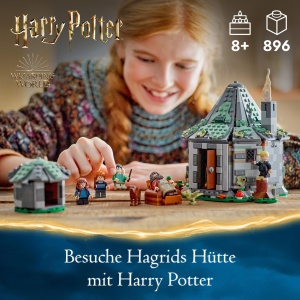 LEGO Harry Potter Hagrids Hutte 76428 Set cu Figurine si Accesorii Magice - Img 2