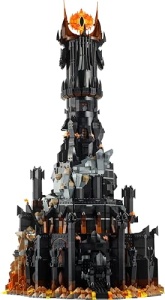 LEGO Icons Barad-dur 10333 Set pentru Adulti 5471 Piese Minifigurine Sauron Frodo Sam - Img 9