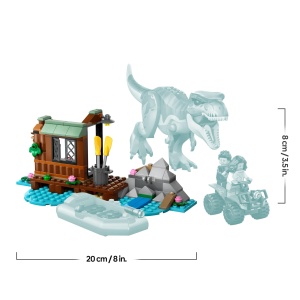LEGO Jurassic World 76975 Set de Constructie cu TRex Barca si ATV - Img 8