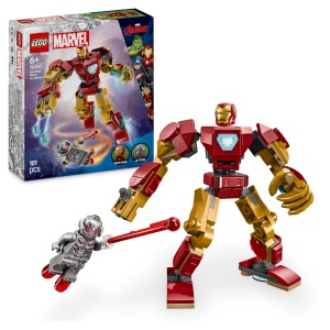 LEGO Marvel Iron Man Mech vs Ultron 76307 Figurine Articulate 101 Piese