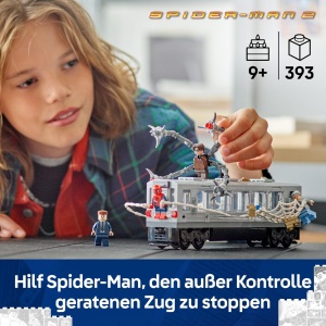 LEGO Marvel Spider-Man vs Doc Ock 76321 Set de Joaca cu Tren si Minifigurine - Img 2