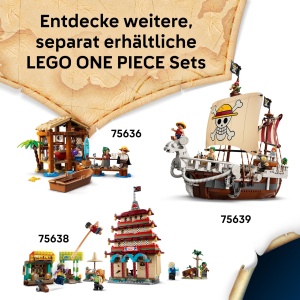 LEGO ONE PIECE Zirkuszelt 75637 Set Interactiv cu Minifigurine si Accesorii - Img 9