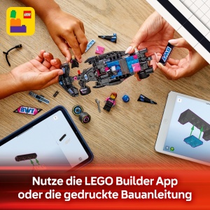 LEGO Speed Champions BWT Alpine F1 Team A524 Masina Formula 1 cu Minifigura Pilot 258 Piese - Img 6