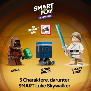 LEGO Star Wars 75420 Lukes Landspeeder Set Interactiv cu Minifigurine si SMART Tag - Img 4