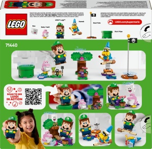 LEGO Super Mario 71440 Set Interactiv cu Luigi si Baby Yoshi Joc Creativ pentru Copii 6 - Img 10