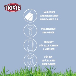 Lesa pentru caini TRIXIE CityStyle, extensie LXL, 2,00 m, 20 mm, culoare salvie - Img 3