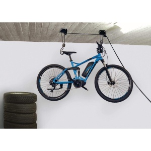 Lift de bicicleta Fischer Profi Plus Capacitate 57 kg Deckenlift pentru biciclete si E-Bike Negru