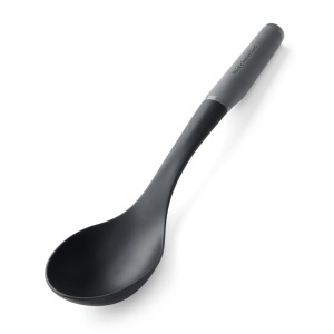 Lingura de gatit KitchenAid Soft Grip rezistenta la caldura Gri Carbune - Img 4