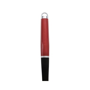 Lingura de lemn KitchenAid, rezistenta la caldura, inox, rosu - Img 5