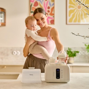 Lionelo Thermup Duo Incalzitor Electric Biberoane 6-in-1 Cu Touch Panel BPA-Free - Img 2