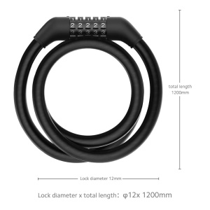Lock pentru trotineta electrica Xiaomi - design elegant, performanta inalta, calitate ideala - Img 2