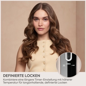 Lockenstab Automatik BaByliss C6686E, 25mm, 48 combinatii de styling - Img 4