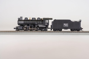 Locomotiva cu abur Bachmann 2-6-2 Boston Maine, metalica, cu functie de fum, neagra - Img 6