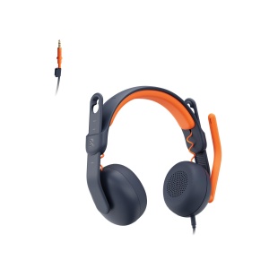 Logitech Zone Learn Headset On-Ear pentru Copii Albastru Conexiune 35 mm AUX