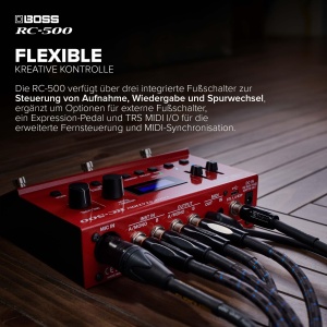 Loop Station BOSS RC-500 2 Canale, Mixer Integrat, 16 Drumkits - Img 7