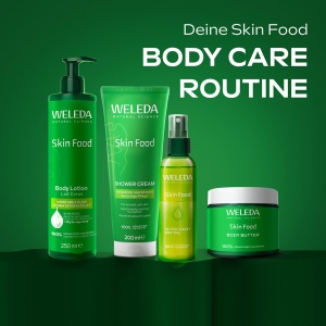 Lotiune pentru corp WELEDA Skin Food, 250ml, cu unt de shea, vegan - Img 7