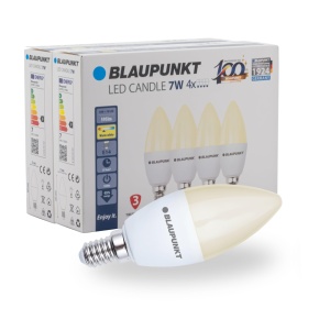 Lumini LED Blaupunkt E14 7W, 595 lumeni, lumina calda, set 8 bucati - Img 3