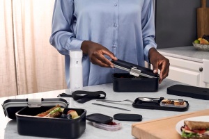 Lunchbox Modular ZWILLING FRESH SAVE, 2 x 800 ml, Bruchsicher, Negru - Img 5