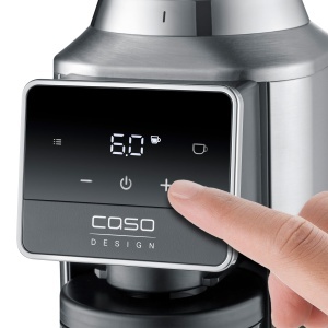 M grinder de cafea CASO BaristaChef Inox Pro, putere 180W, inox, 34 setari de macinare - Img 9