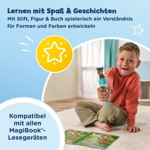 MagiBook VTech PAW Patrol - Chase Figurina, 32 Pagini, Nivel 2 - Img 2