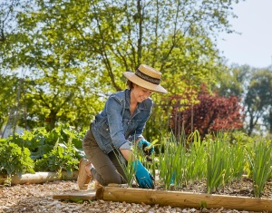 Manusi de Gradinarit Gardena 8M, Nitril, Rezistente la Apa, Touch pentru Smartphone - Img 3