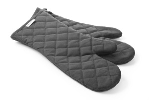 Manusi de Protectie HENDI, Hitzebestande pana la 250 C, Extra Lungi, Negru