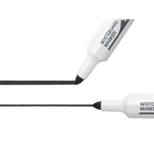 Marker abia vizibil BIC Velleda 1711, set 4 culori, varf rotund 0.6 mm - Img 5