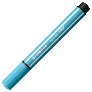 Marker Premium STABILO Pen 68 MAX cu Keilspitze, 1-5 mm, Culoare Brilanta - Img 2