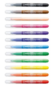 Marker STABILO power max, culoare sortata, 12 bucati, varf XL - Img 4