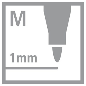 Marker universal STABILO OHPen, negru si gri, 3 grosimi, 8 culori - Img 4