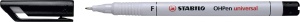 Marker universal STABILO OHPen, set 8 culori, 0.7 mm, rezistent la apa - Img 3