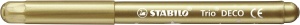 Markere metalice STABILO Trio DECO cu varf XL, 8 culori stralucitoare - Img 2