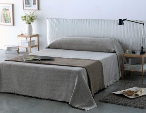 Martina Home Esarfa versatila Spiga, 80% bumbac, 20% poliester, brut/bej 260 Lungime x 230 Latime cm - Img 2