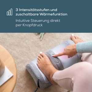 Masaj Shiatsu pentru Picioare si Gambe Beurer FM 42, 2-in-1, Functie de Calorifer - Img 4