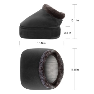 Masajer electric pentru picioare Snailax cu functie de incalzire, 2-in-1, portabil - Img 6