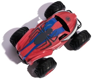 Masina cu telecomanda Monster Jam Spider-Man, 124, interiorexterior, negru - Img 3