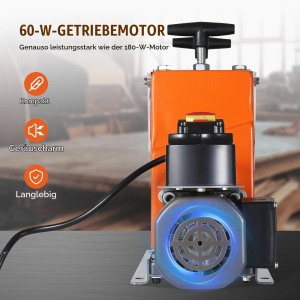 Masina de Abisolat VEVOR BXJDD60, 60W, 7 Canale, ghidaje metalice - Img 3