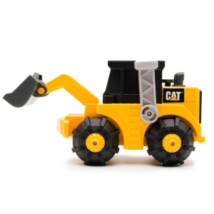 Masina de Constructie Cat Unstoppable Movers Radlader cu Lumini si Roti Mari - Img 4