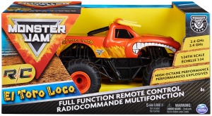 Masina de curse radiocomandata El Toro Loco 124, 2.4GHz, pentru copii - Img 2