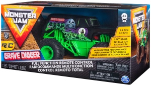 Masina de curse RC Monster Jam Grave Digger 124, cu telecomanda 2.4GHz - Img 6