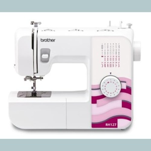 Masina de cusut mecanica BROTHER RH-127, 27 functii, LED, AlbRozRouge - Img 3