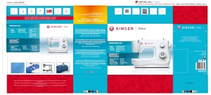 Masina de cusut SINGER SISTER, mecanica, 8 programe, cu LED - Img 4