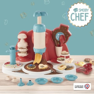 Masina de Facut Biscuti Smoby Chef Keks-Fabrik cu Accesorii pentru Copii de la 5 Ani - Img 2