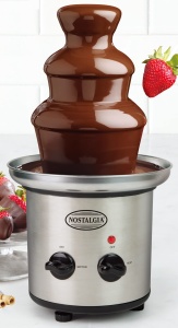Masina de Facut Ciocolata Nostalgia 3-Trepturi, Inox, Elegant, Usor de Curatat