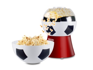 Masina de facut popcorn Beper P101CUD051, editie fotbal, 270 ml, fara ulei