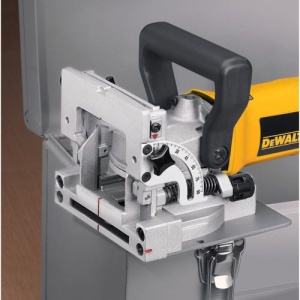Masina de frezat dibluri plate Dewalt DW682K, 600 W, 20 mm - Img 6