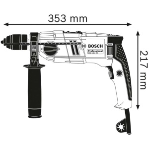 Masina de gaurit Bosch Professional GSB 18-2 RE 800W 2 Viteze Cu Percutie - Img 2