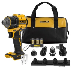 Masina de gaurit cu acumulator DEWALT DCD803KN-XJ, 18V, 73 Nm, 4 capete interschimbabile